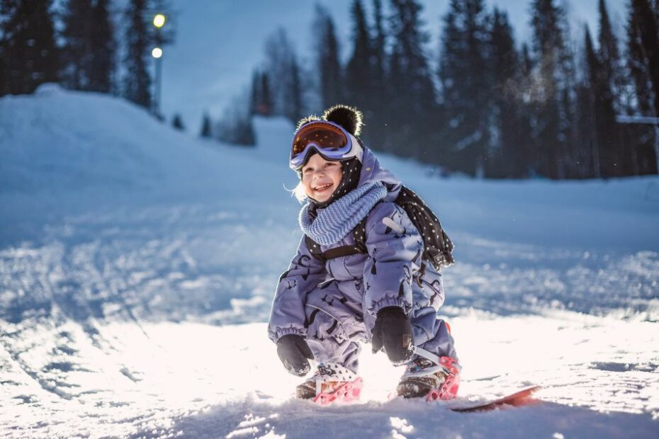 Vacances au ski avce les enfants