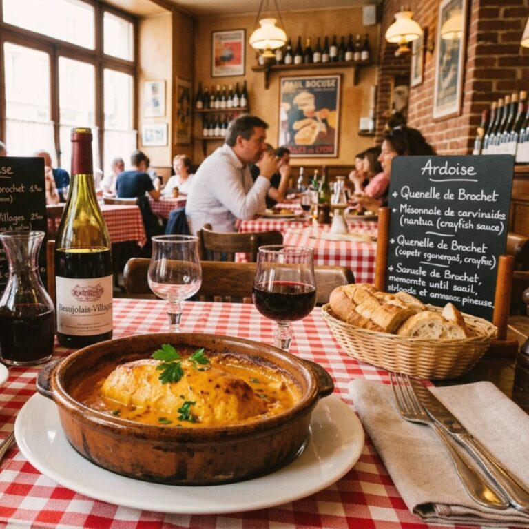 Bouchon Lyonnais vacances gourmandes en France