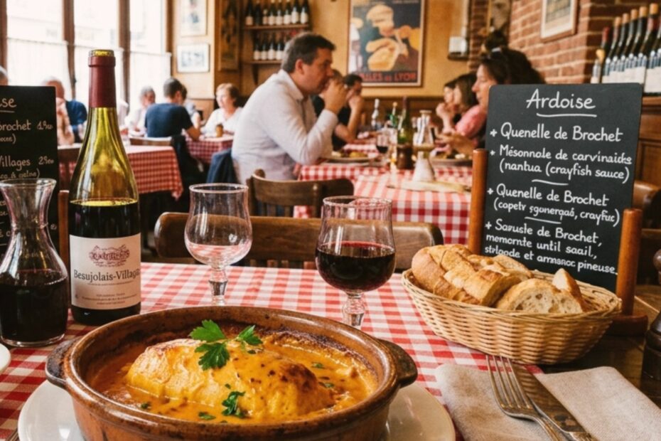 Bouchon Lyonnais vacances gourmandes en France