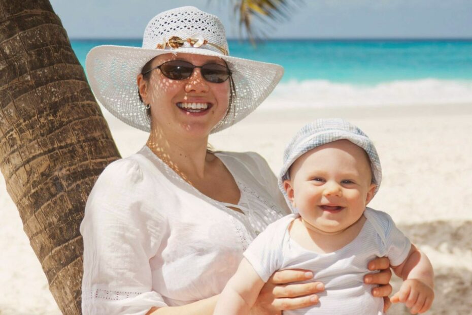 Premières vacances de bébé