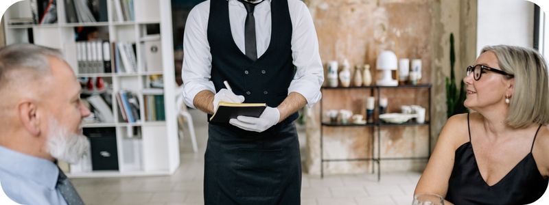 Accueil personnalisé au restaurant