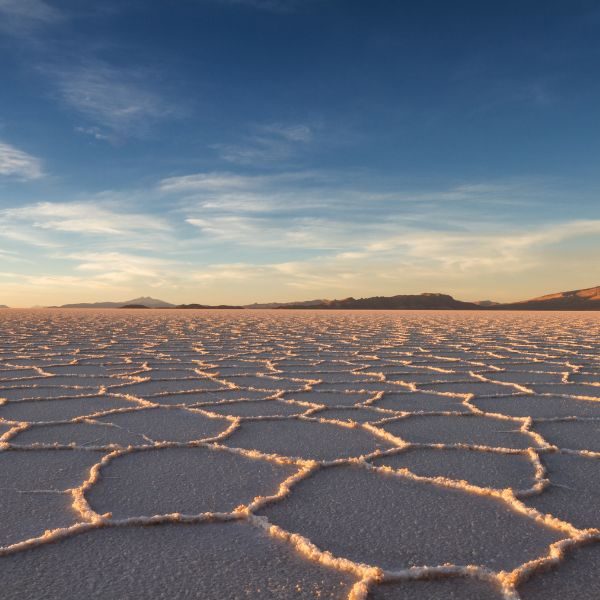 Les terres salées de Salar d'Uyuni