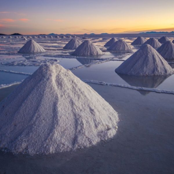 Les terres salées de Salar d'Uyuni