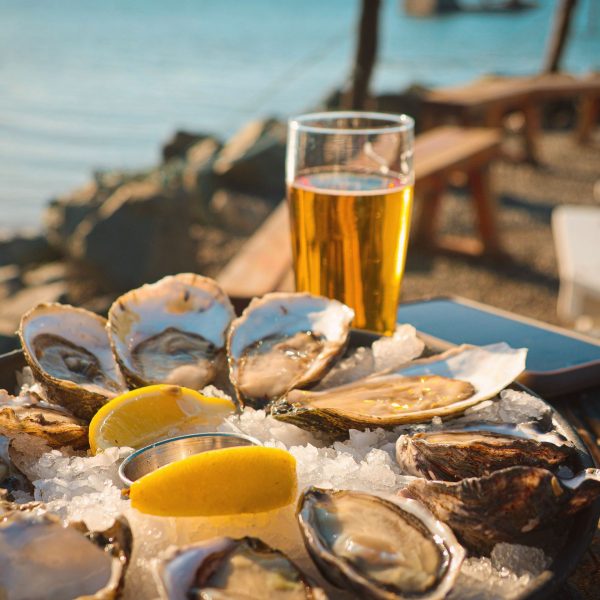 Plateau de fruit de mer en Bretagne France