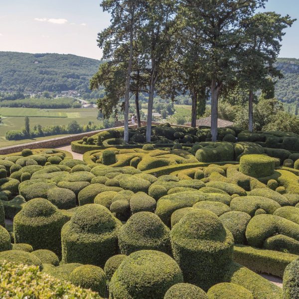 Jardin de Marqueyssac arbre printemps vacances en France