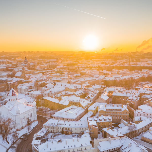 Vilnius-noël-hiver