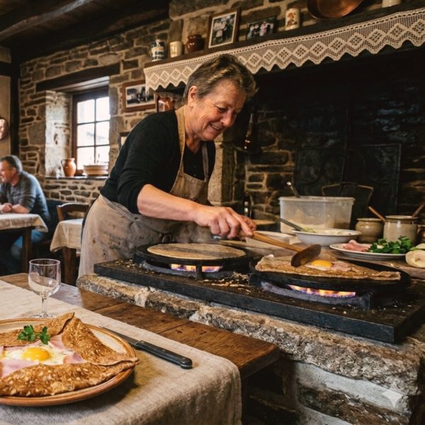 Galette bretonne gastronomie française
