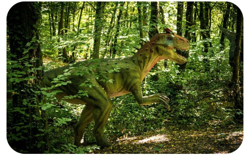 parc des dinosaures près de Montpellier avec les enfants pour les vacances au Domaine du Golf